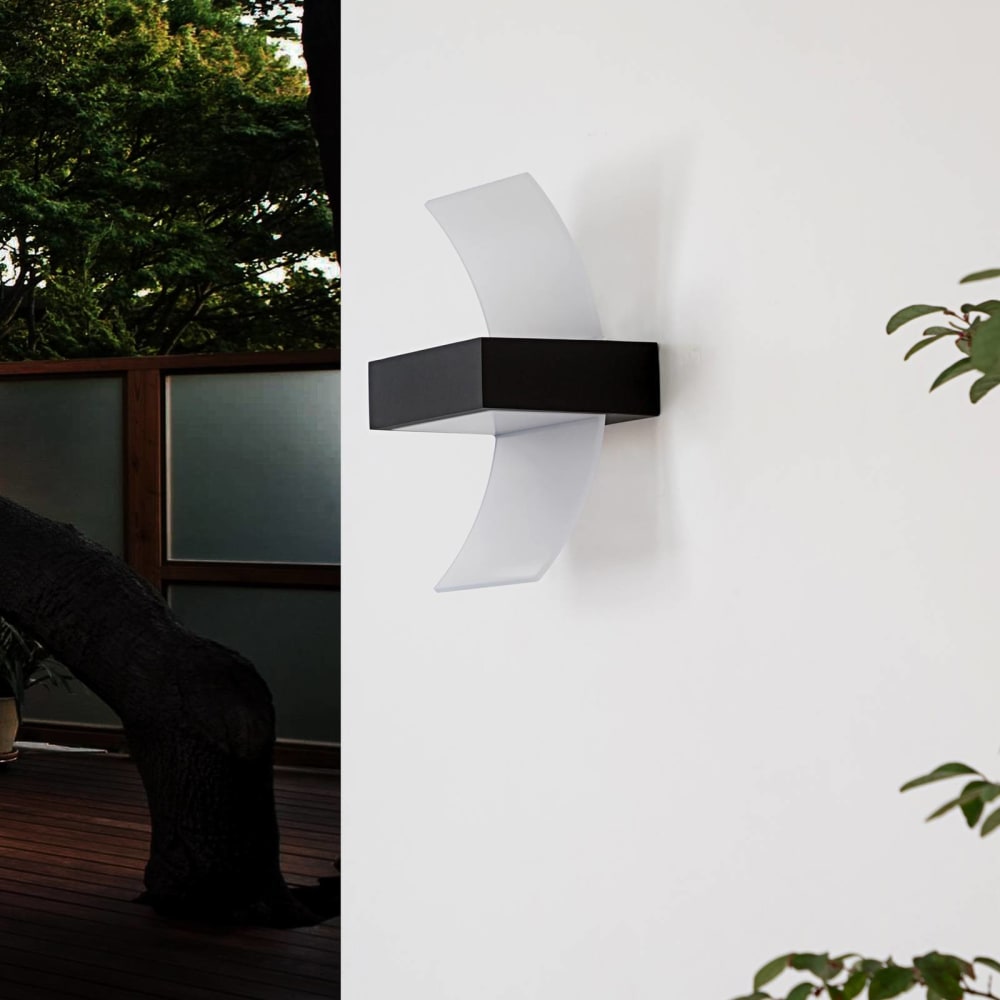 Applique exterieur led en métal gris - Maisons du Monde