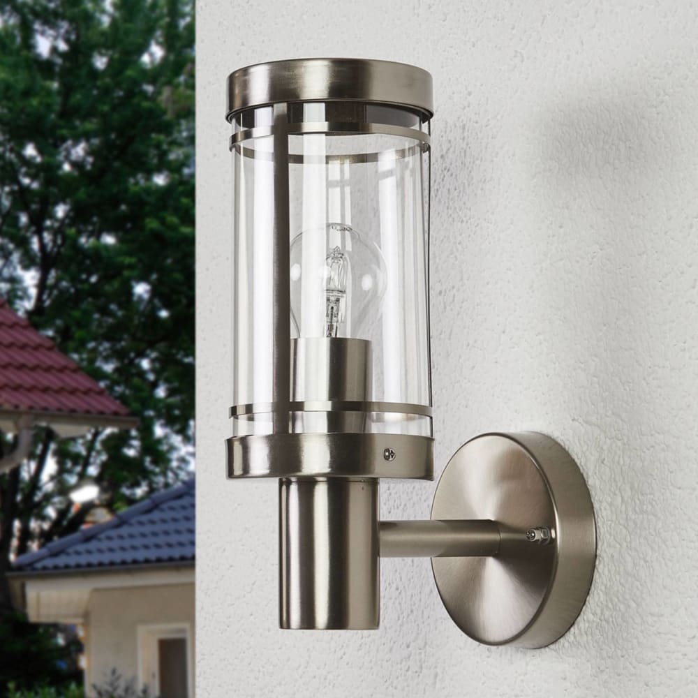 Applique extérieure en inox gris - Maisons du Monde