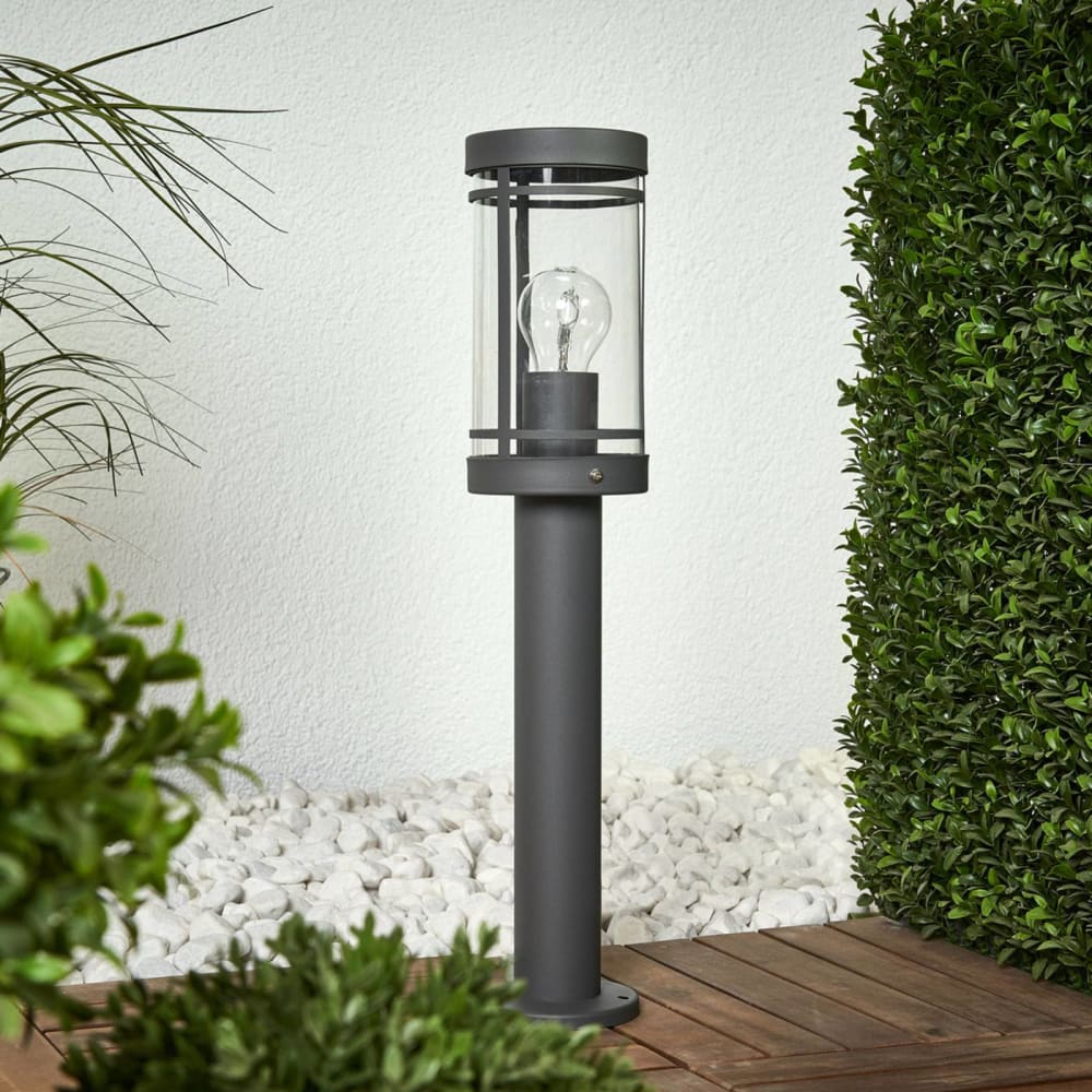 Luminaire extérieur en inox gris - Maisons du Monde