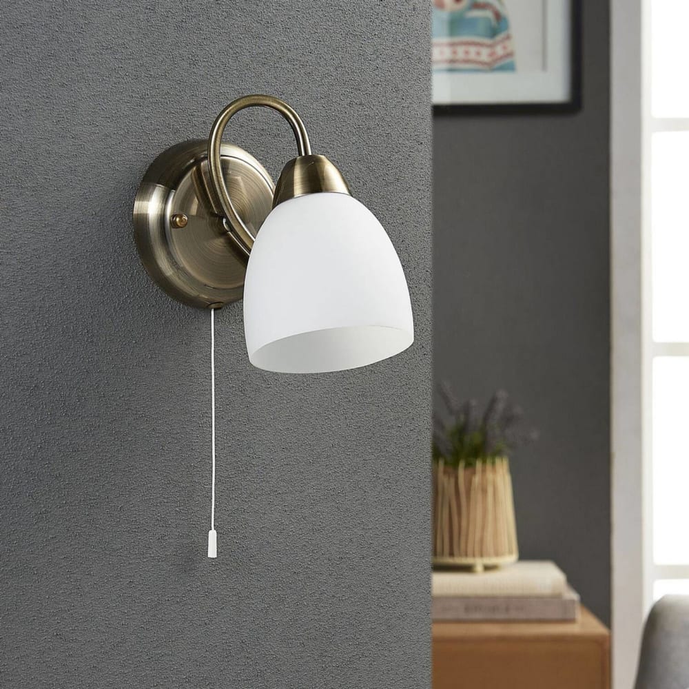 Applique murale en verre bronze - Maisons du Monde