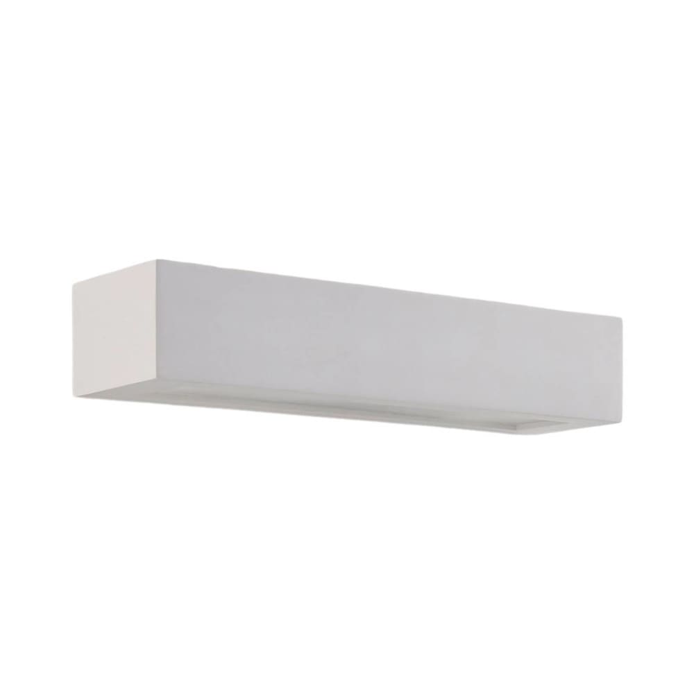 Lindby Wandleuchte, Wandlampe Innen aus Gips/Ton, weiß style modern - Steingut