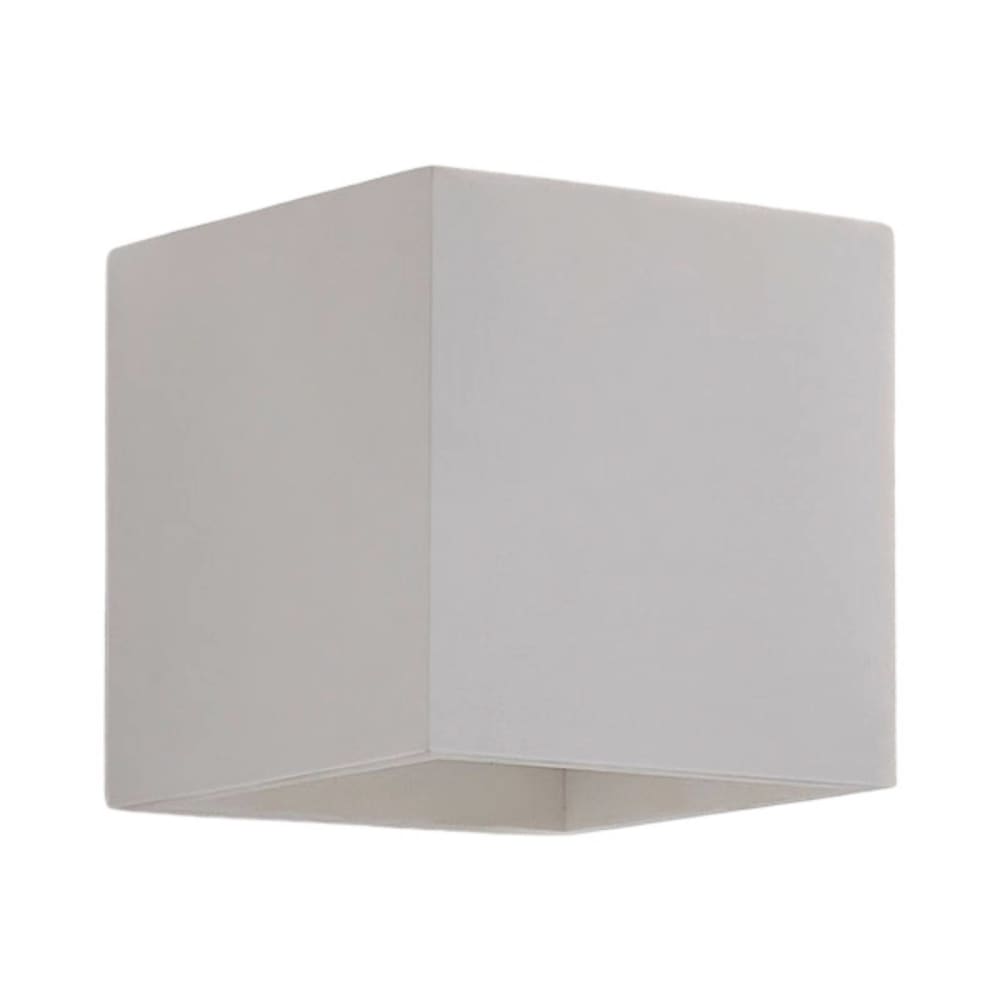 Applique Murale en Plâtre / Terre Cuite Blanc