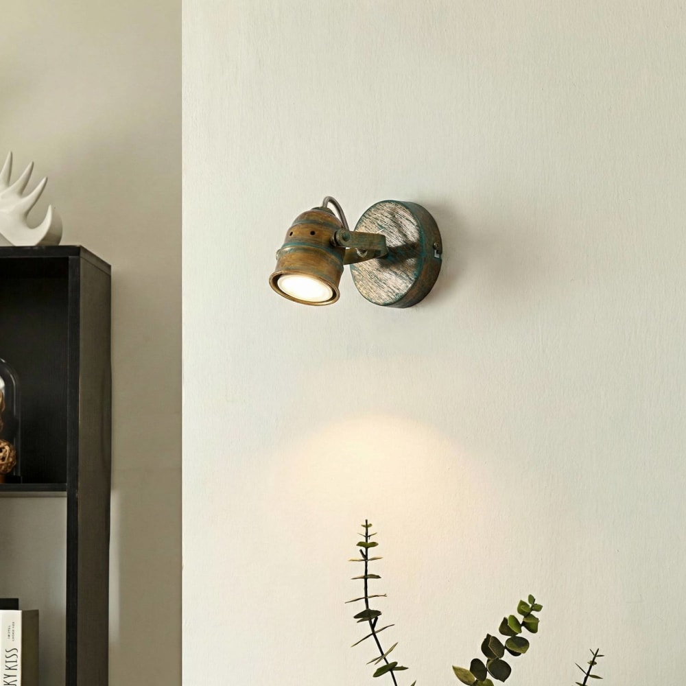 Applique murale en métal bronze - Maisons du Monde