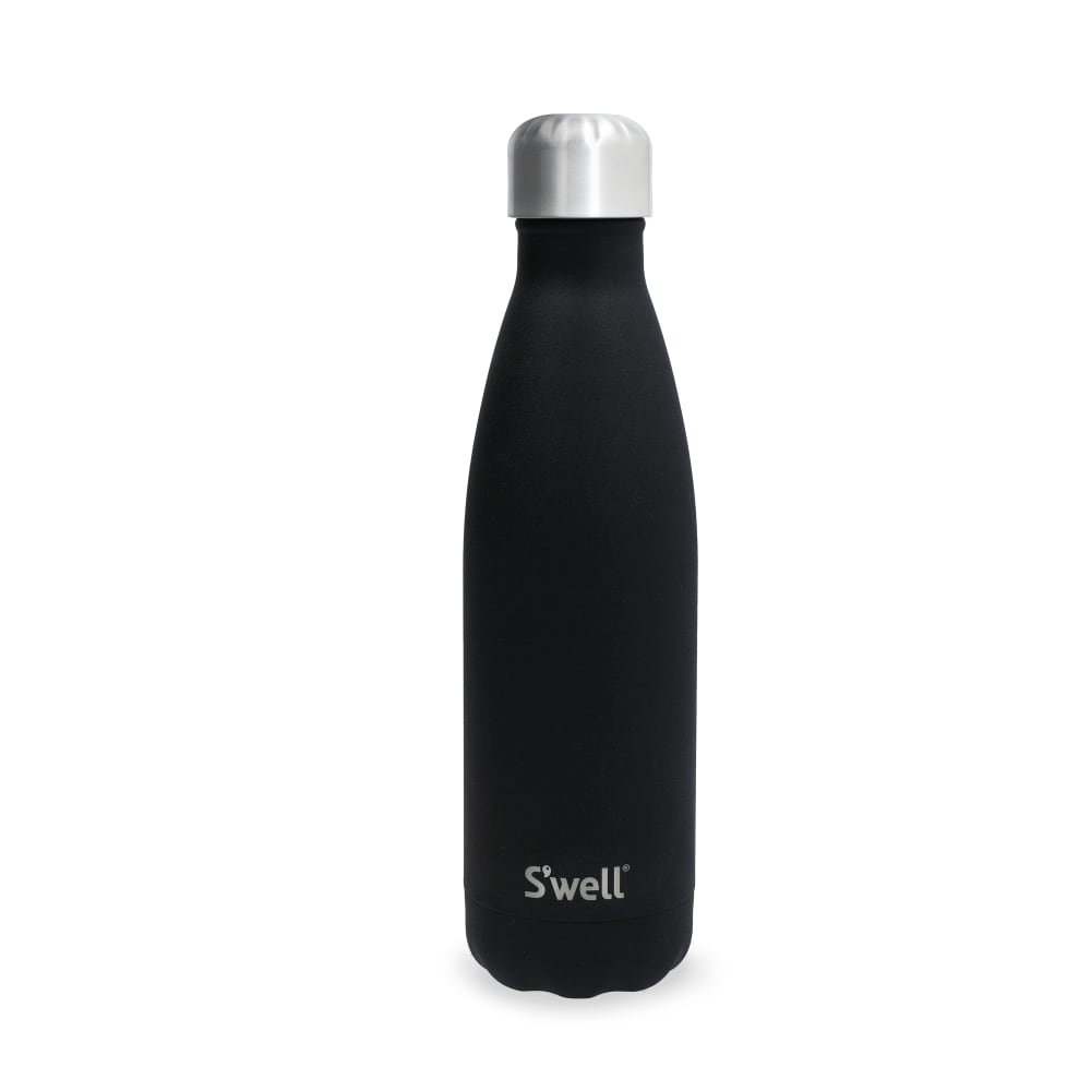 S'well Gourde en inox Noir 500ml style contemporain Noir Métal