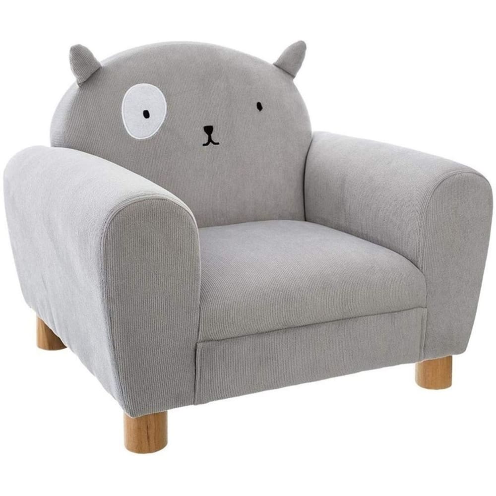 fauteuil enfant en gris