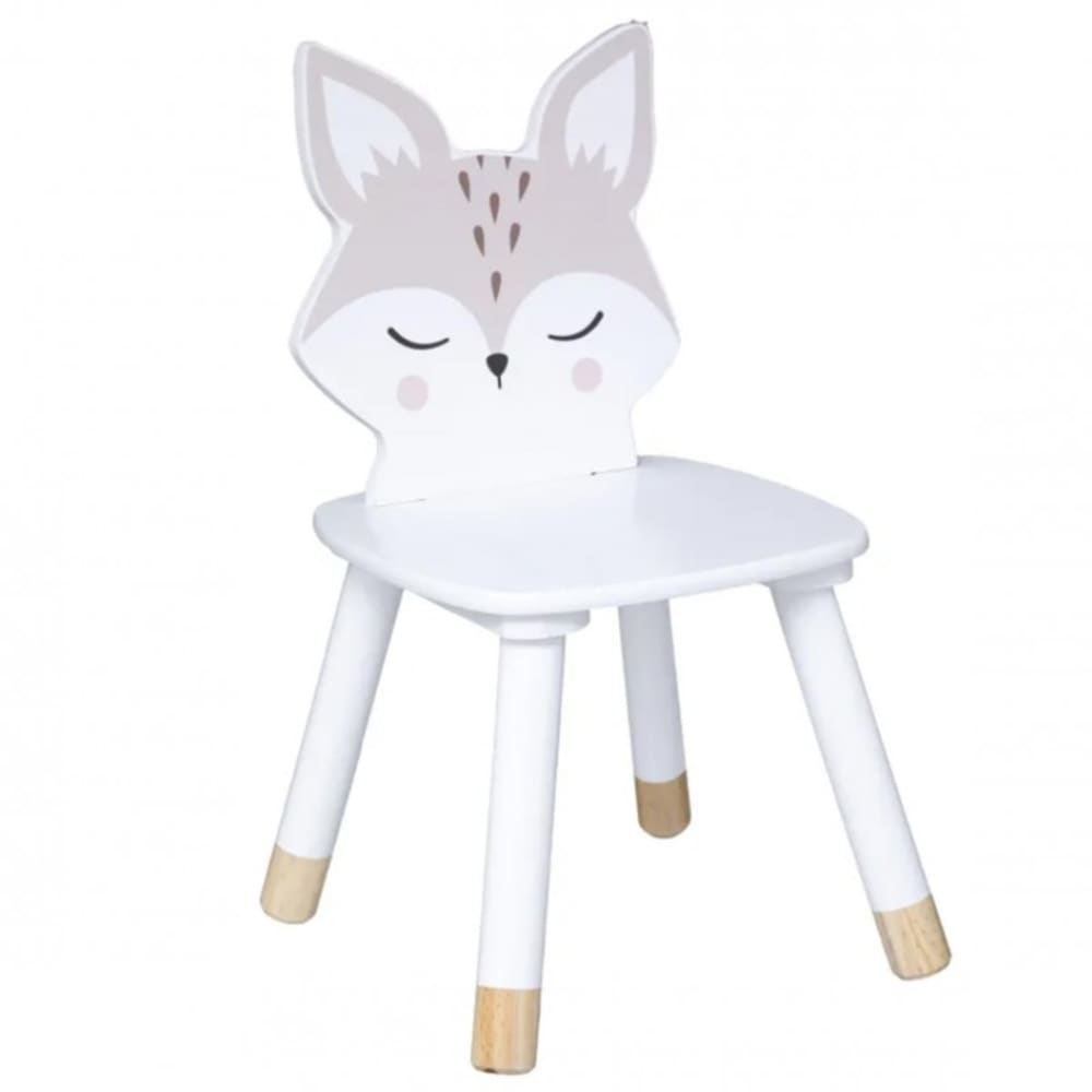 Chaise enfant blanc 52.5x28x28cm