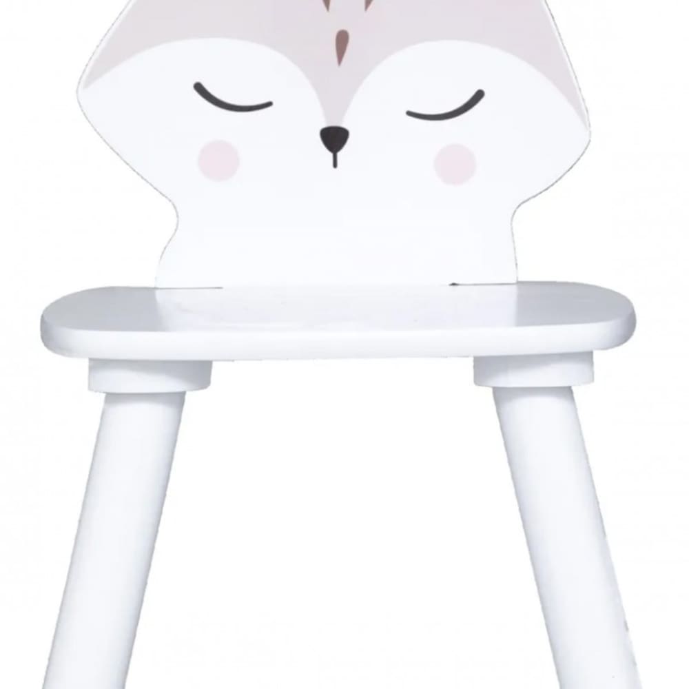 Kinderstuhl MDF weiß 52.5x28x28cm - Maisons Du Monde