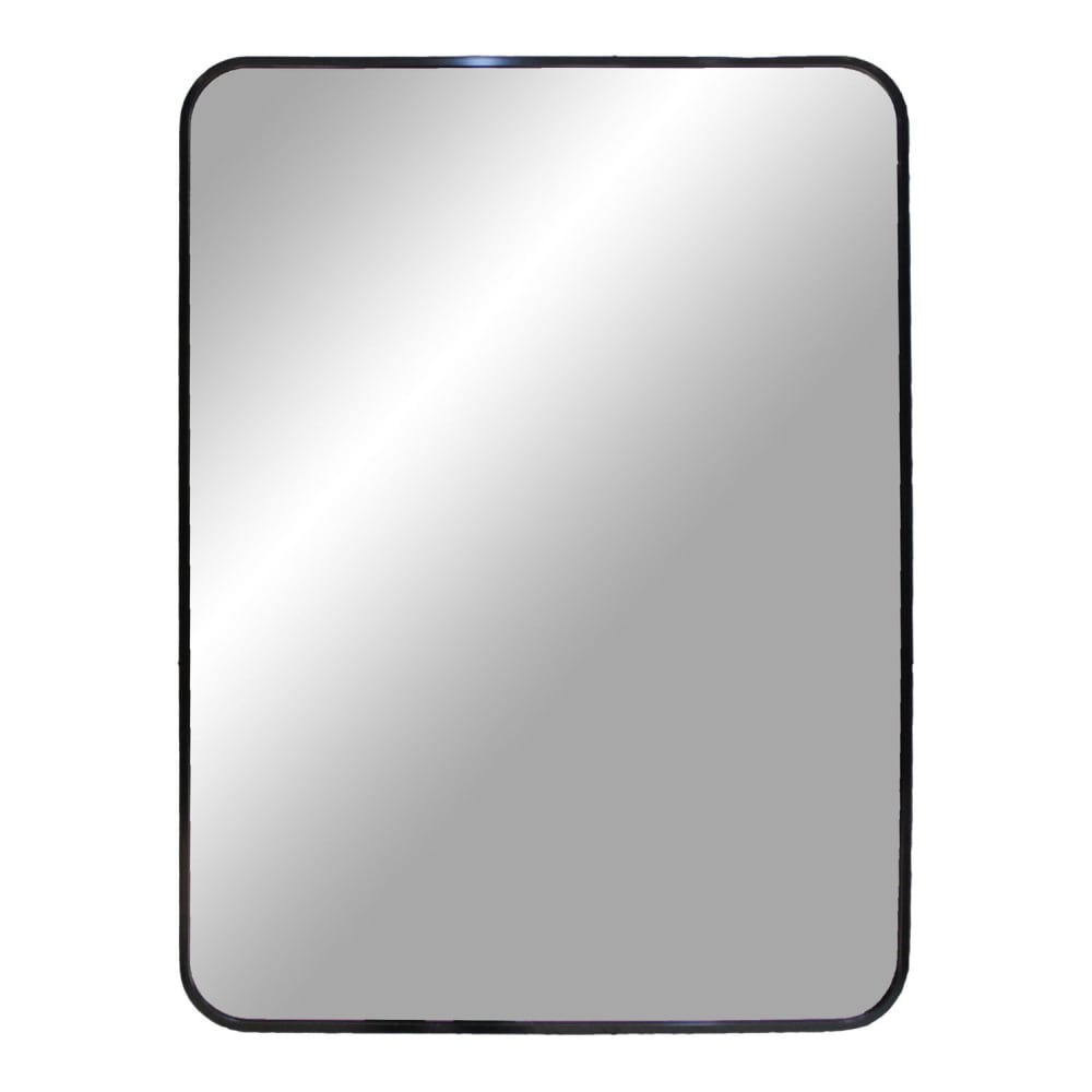Miroir rectangulaire 50x70cm noir