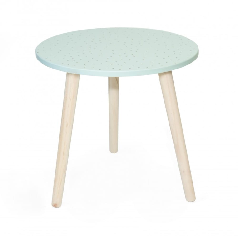 Table d'appoint vert 44x45x45cm