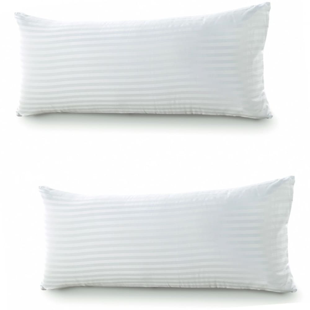 MueMue 2er Set Kopfkissen Soft 70 cm GRAU MIKROFASER Baby