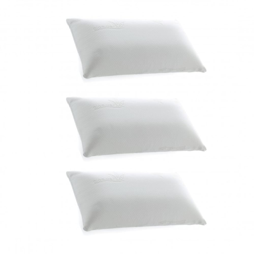 MueMue 3er Set Kopfkissen thermovariabel viskoelastisch 90cm GRAU VISKOSE Baby