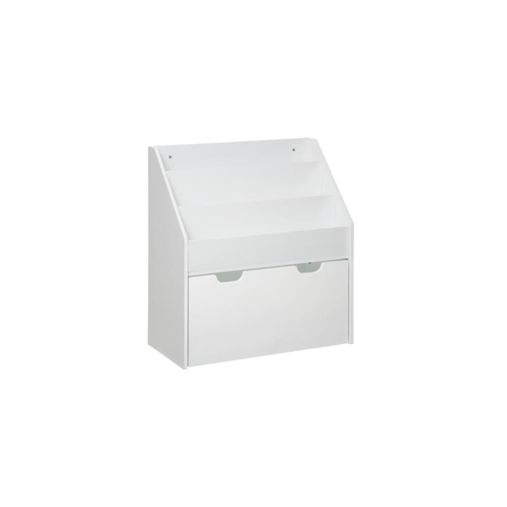 Bibliothèque en effet bois blanc 62,5x70x30cm