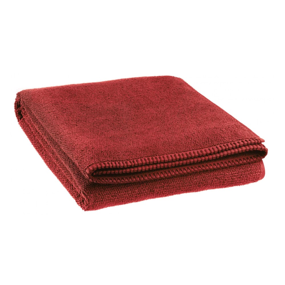 Serviette de toilette  en coton geranium 50 x 100 cm