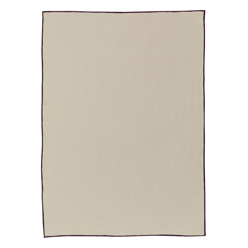 Torchon recyclé  en coton ficelle 50 x 70 cm