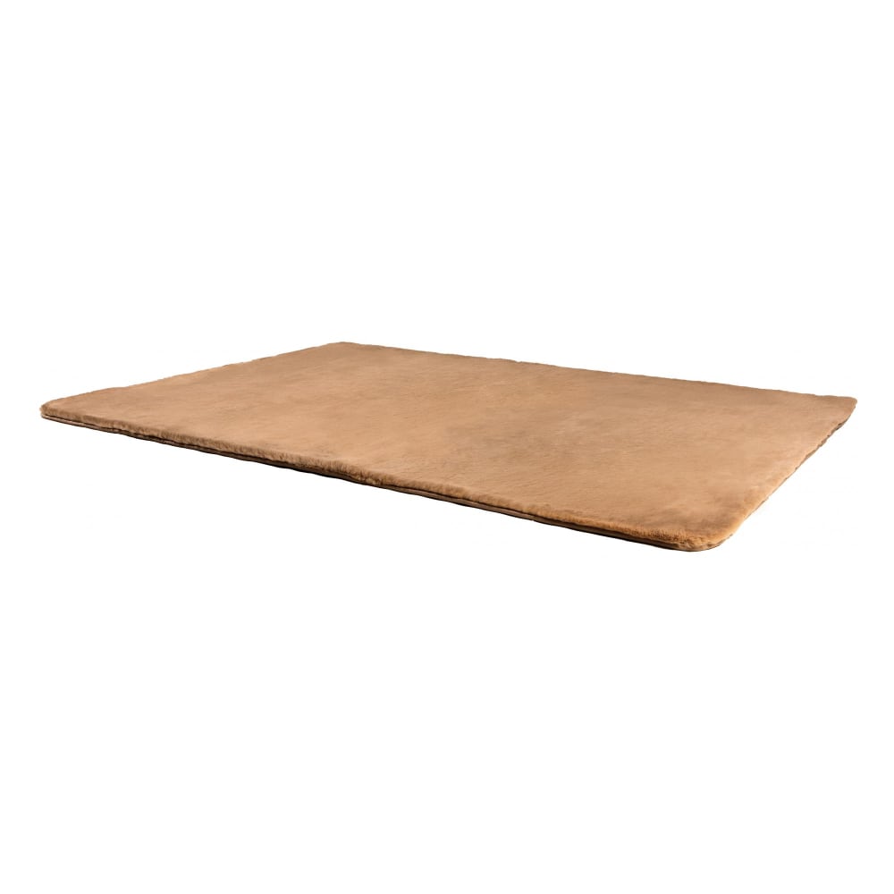 Tapis en polyester camel 120 x 170 cm — vue 3
