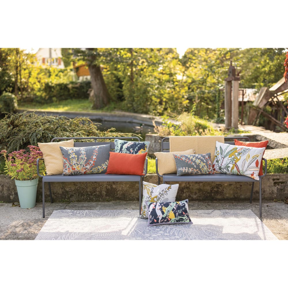Plaid stonewashed en coton sable 140 x 200 cm — vue 4