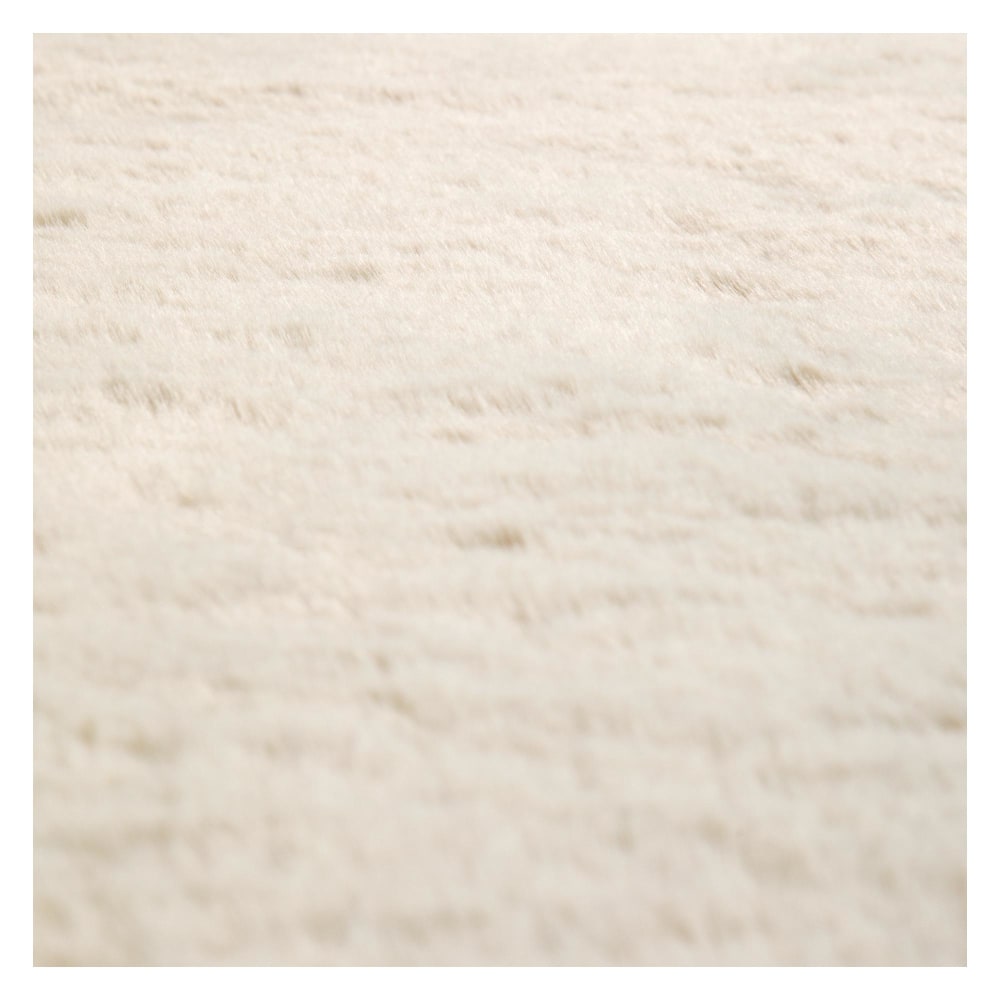 Tapis en polyester ivoire 120 x 170 cm — vue 4