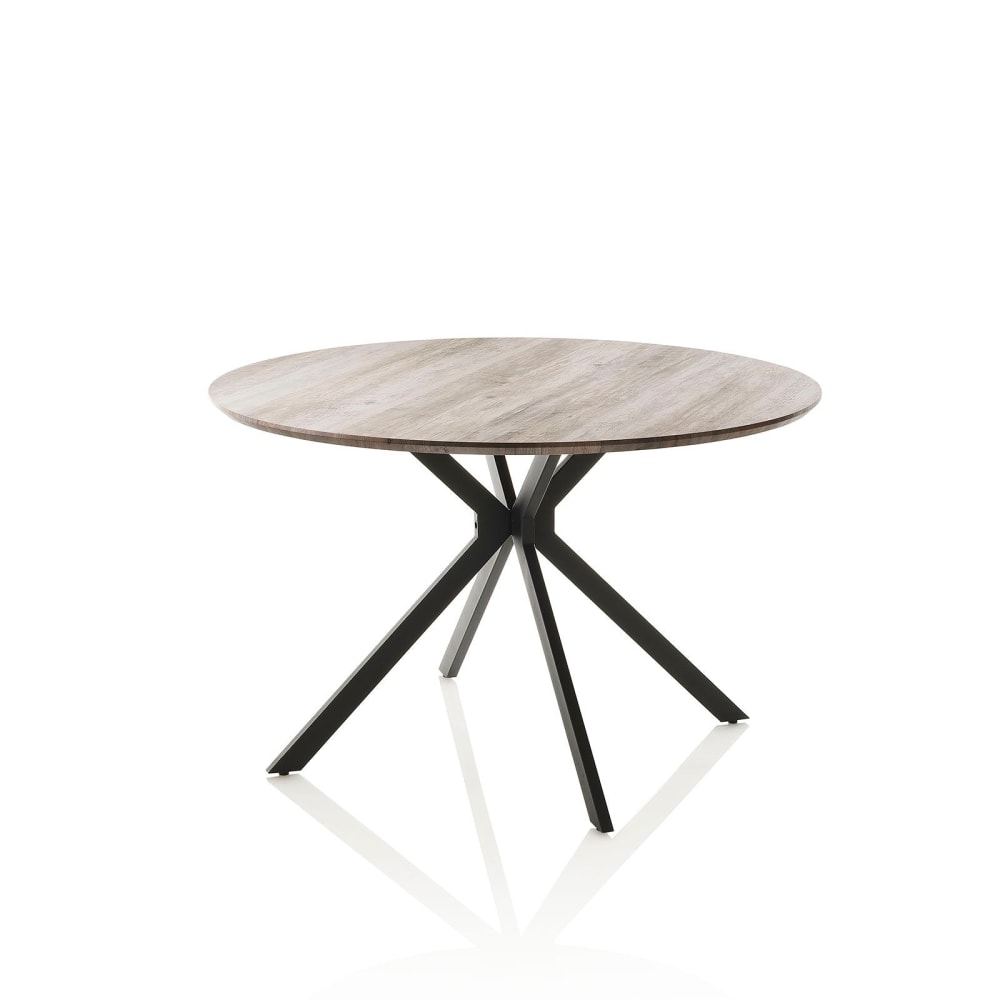 table en métal et MDF