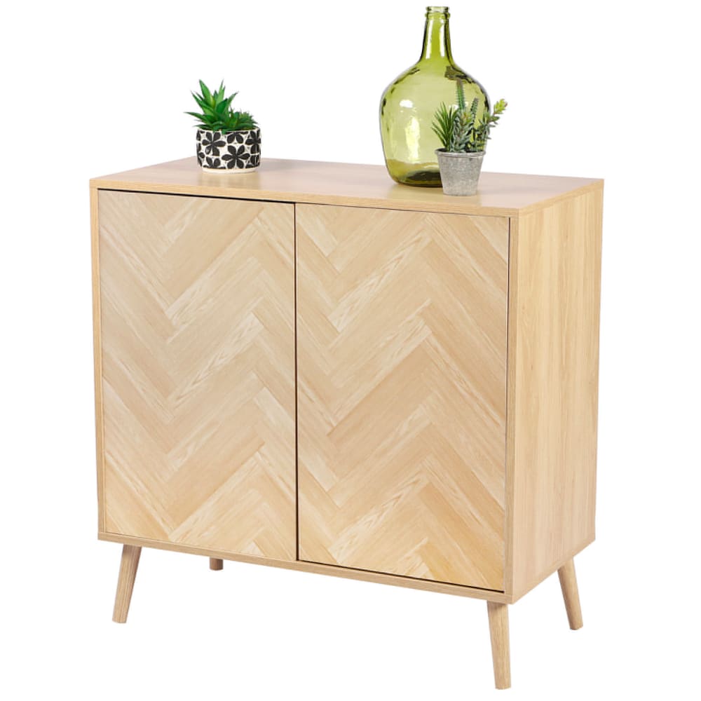 Buffet 2 portes bois 80x40x81cm - Maisons du Monde