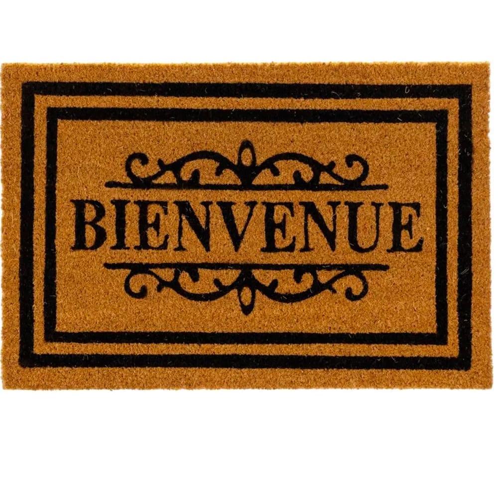 Paillasson coco Bienvenue 60x40x1.5cm