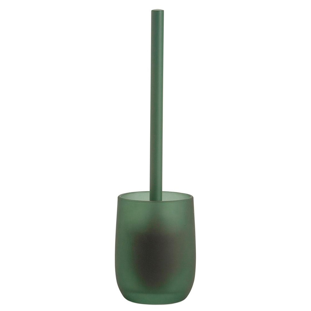 WADIGA Brosse WC en verre vert mat. Dimensions: 10x10x36cm Couleur: Vert Matière: Vert