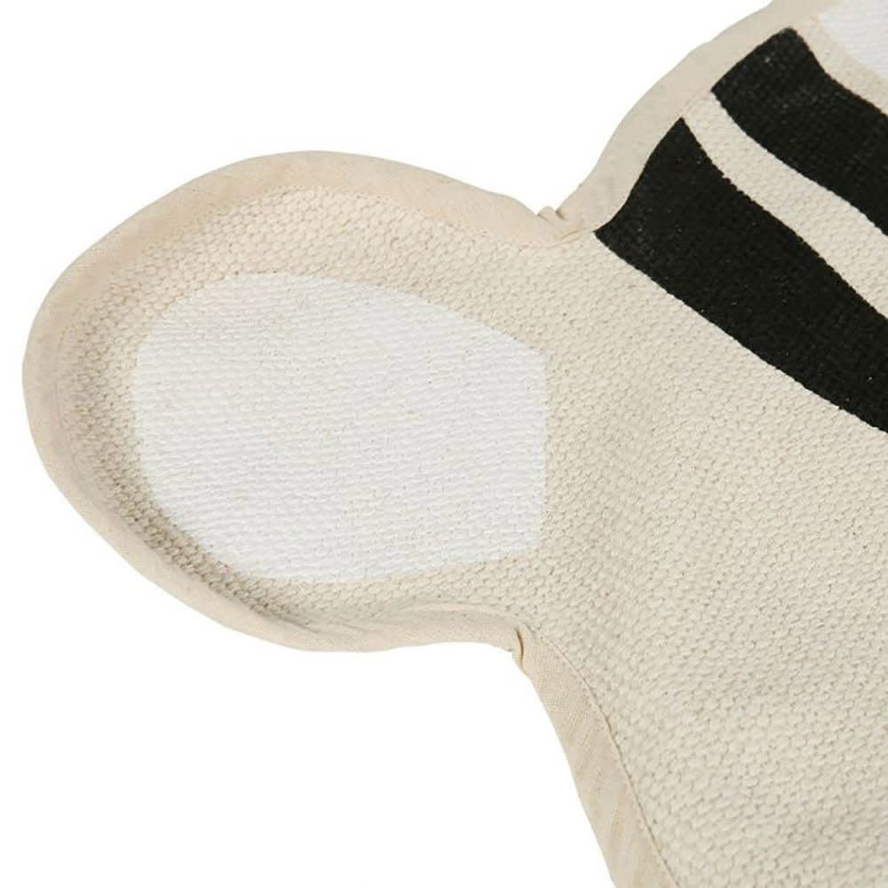 Tapis coton Blanc (Decoratie) - Image 1