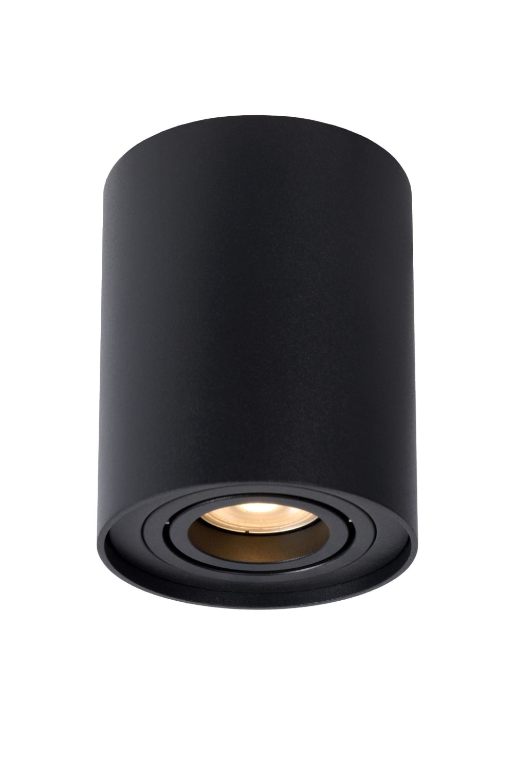 Lucide Deckenstrahler aus Aluminium 1xGU10 (MR16), schwarz style modern - Metall