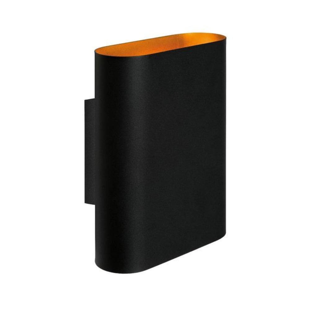 Applique en aluminium h20cm noir