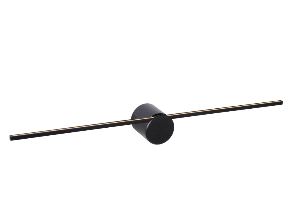 Lucide Wandleuchte aus Aluminium mit 1 integrierten LED, schwarz style modern - Metall