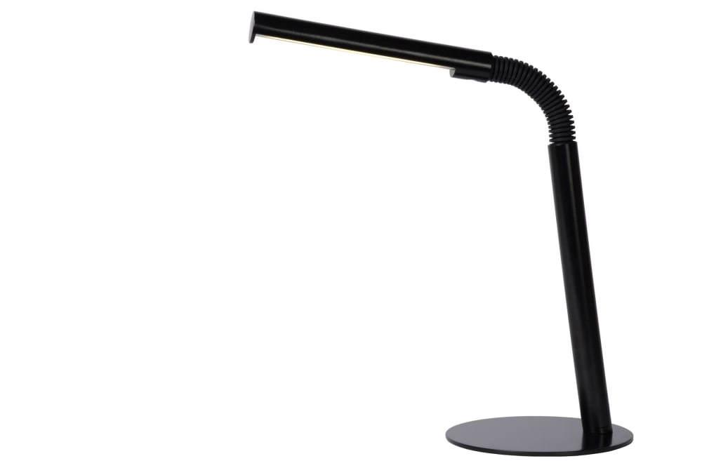Lucide Schreibtischlampe aus Metall mit 1 integrierten LED, schwarz style modern - Metall
