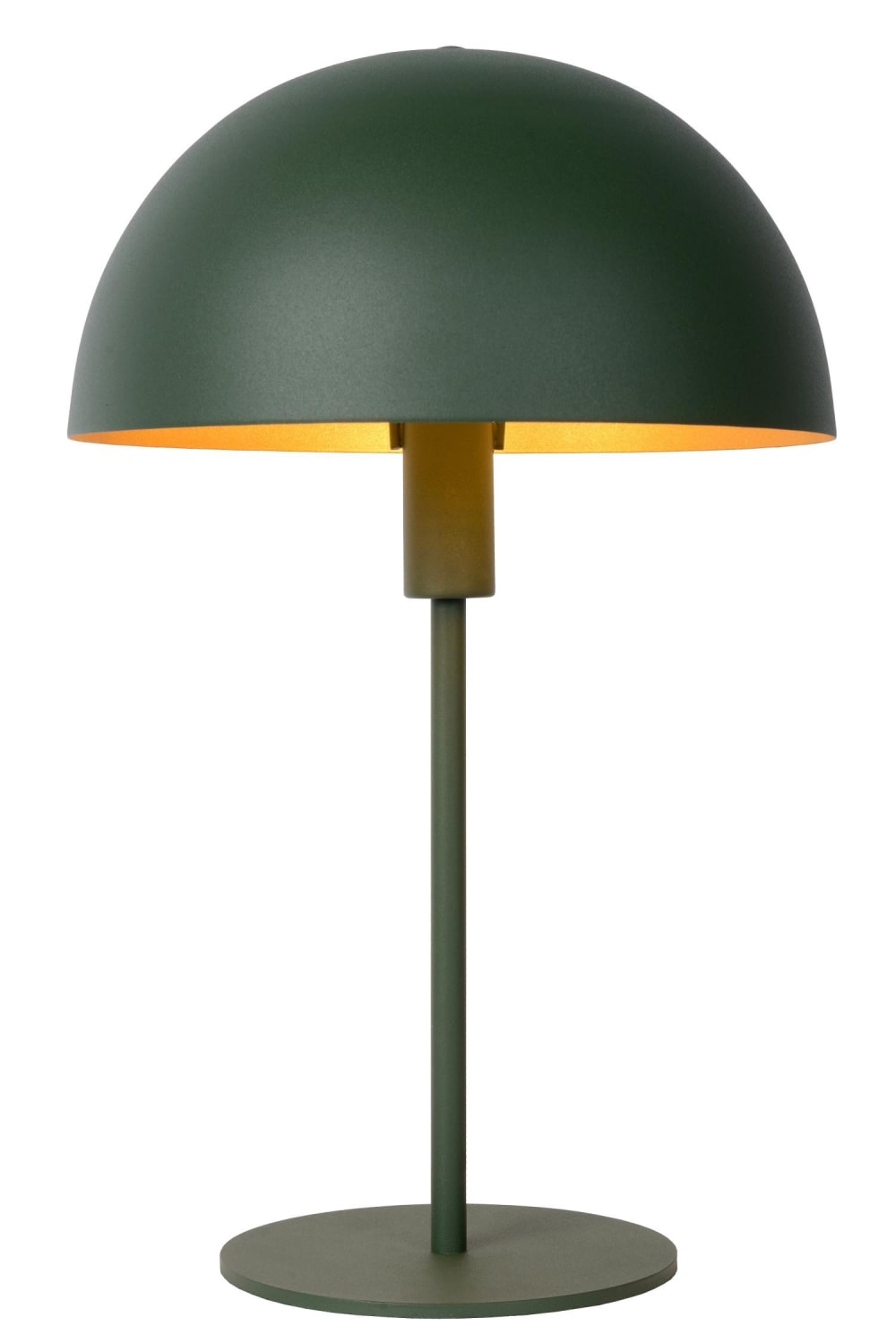 Lucide Tischlampe aus Stahl 1xE14, grün style modern Mehrfarbig Metall