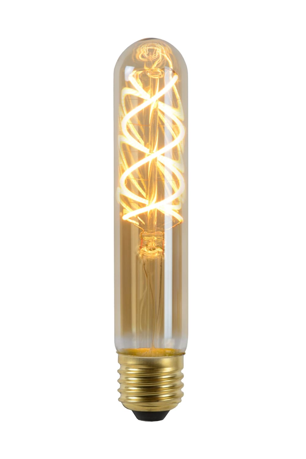 Lucide Glühfadenlampe aus Glas 1xE27, amber style vintage orange Glas