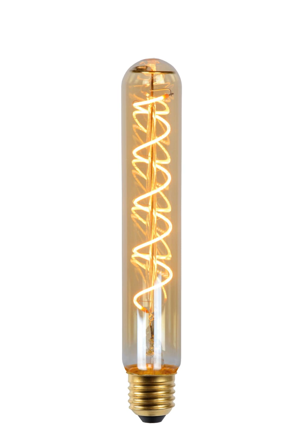 Lucide Glühfadenlampe aus Glas 1xE27, amber style vintage orange Glas