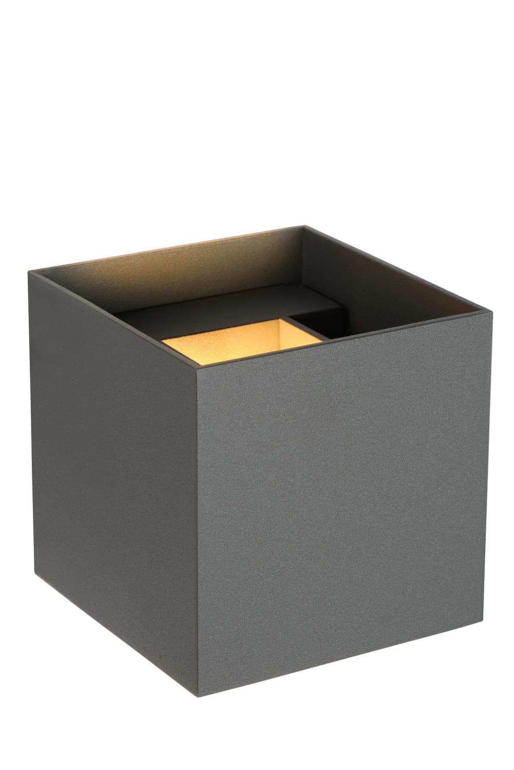 Lucide Wandleuchte aus Aluminium 1xG9, grau style modern - Metall