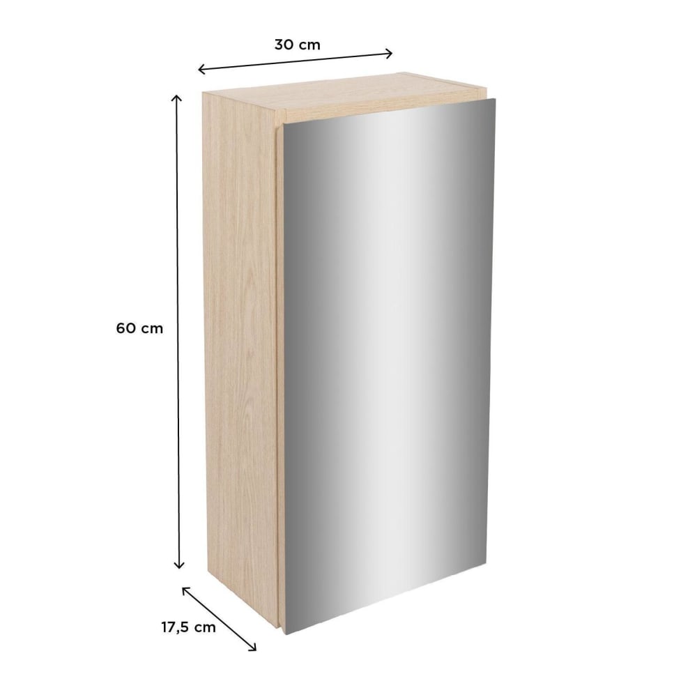 Armoire de toilette d'angle avec miroir - Maisons du Monde