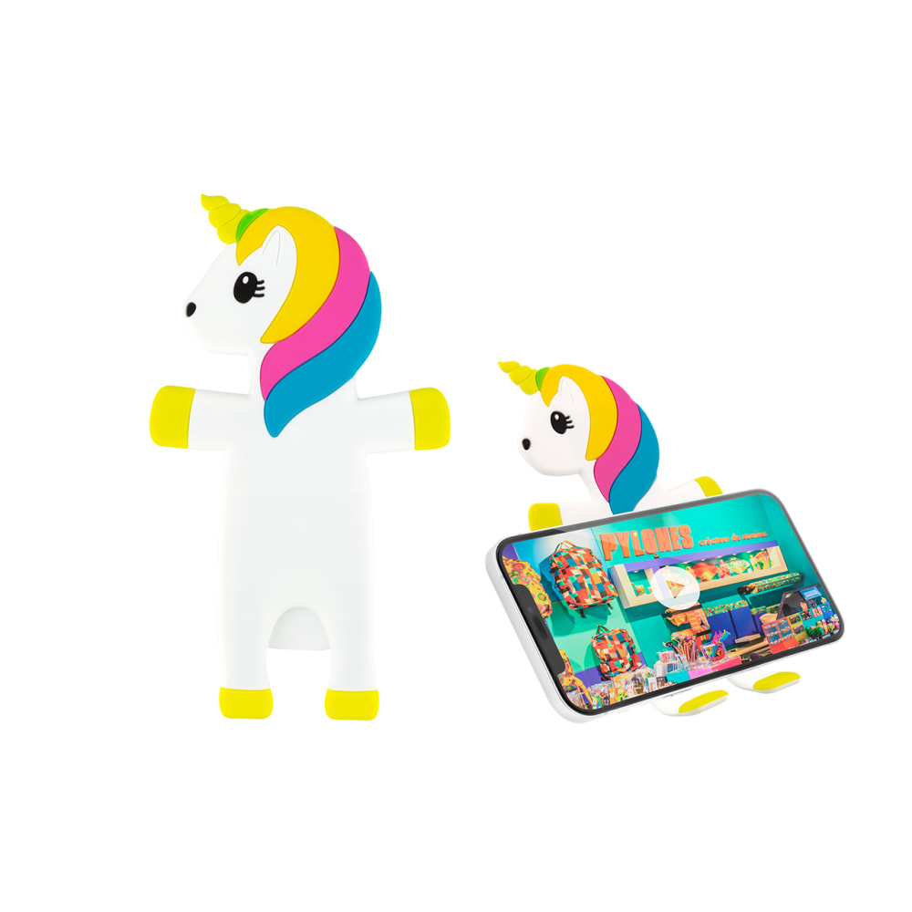 Support téléphone bureau  multicolore métal 18 x 0 x 11 cm