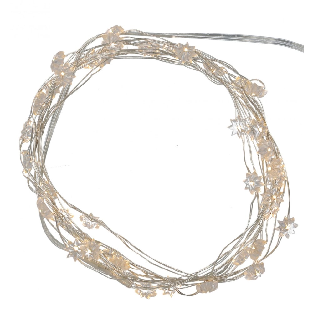 Guirlande LED Silke 390cm à Piles