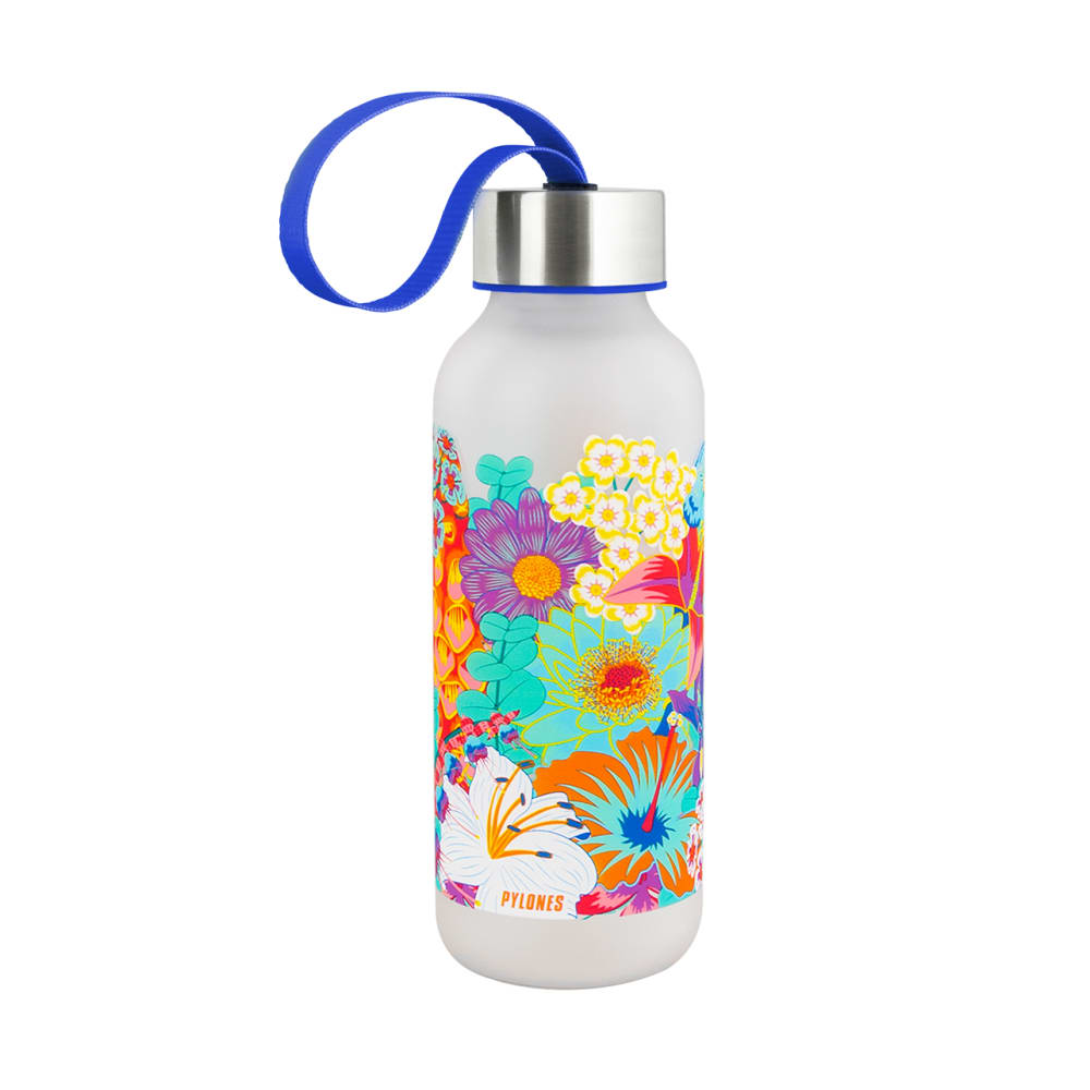 Pylones Botella 42 cl  azul tritan