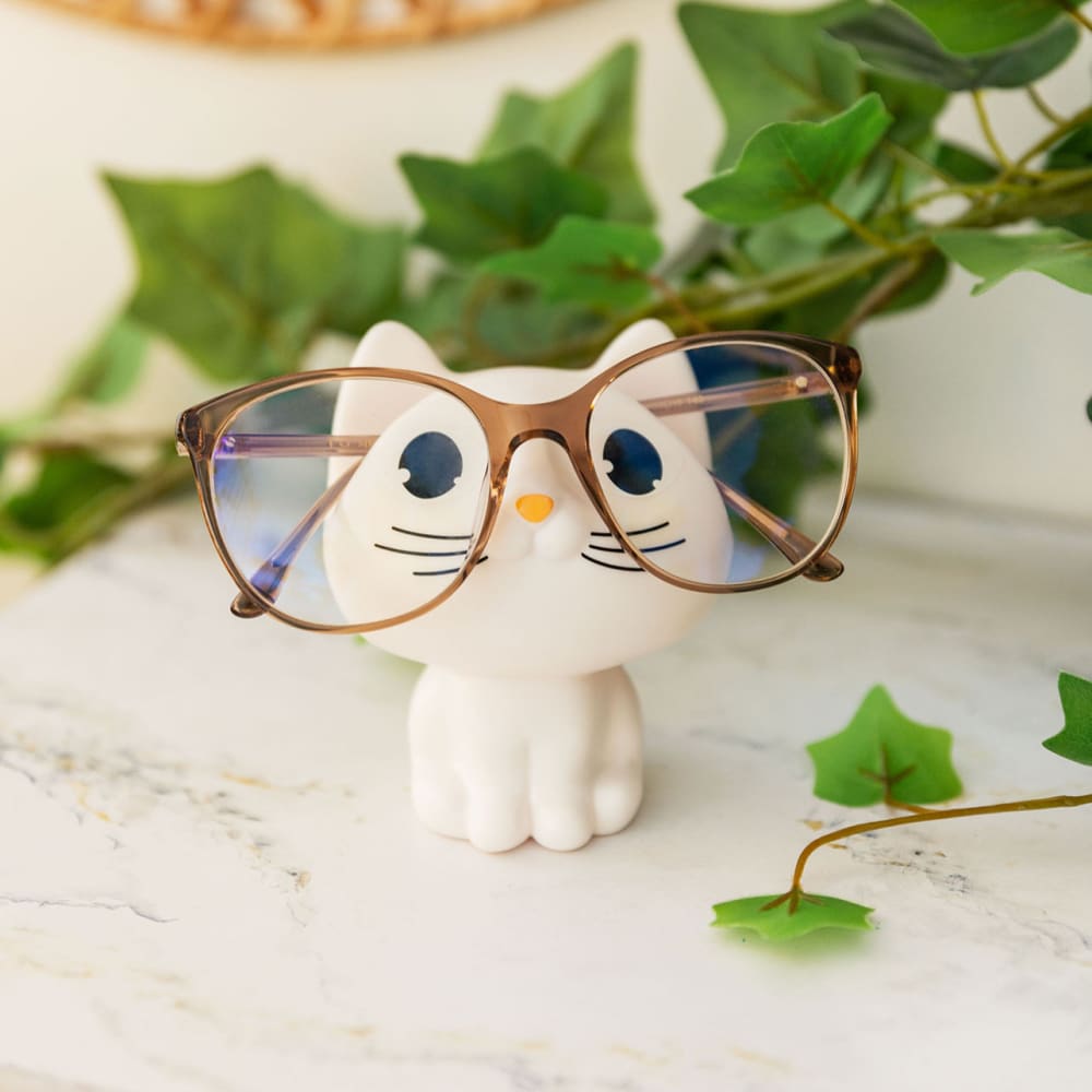Repose lunettes blanc acier 8,1 x 6,2 x 9,2 cm - Maisons du Monde