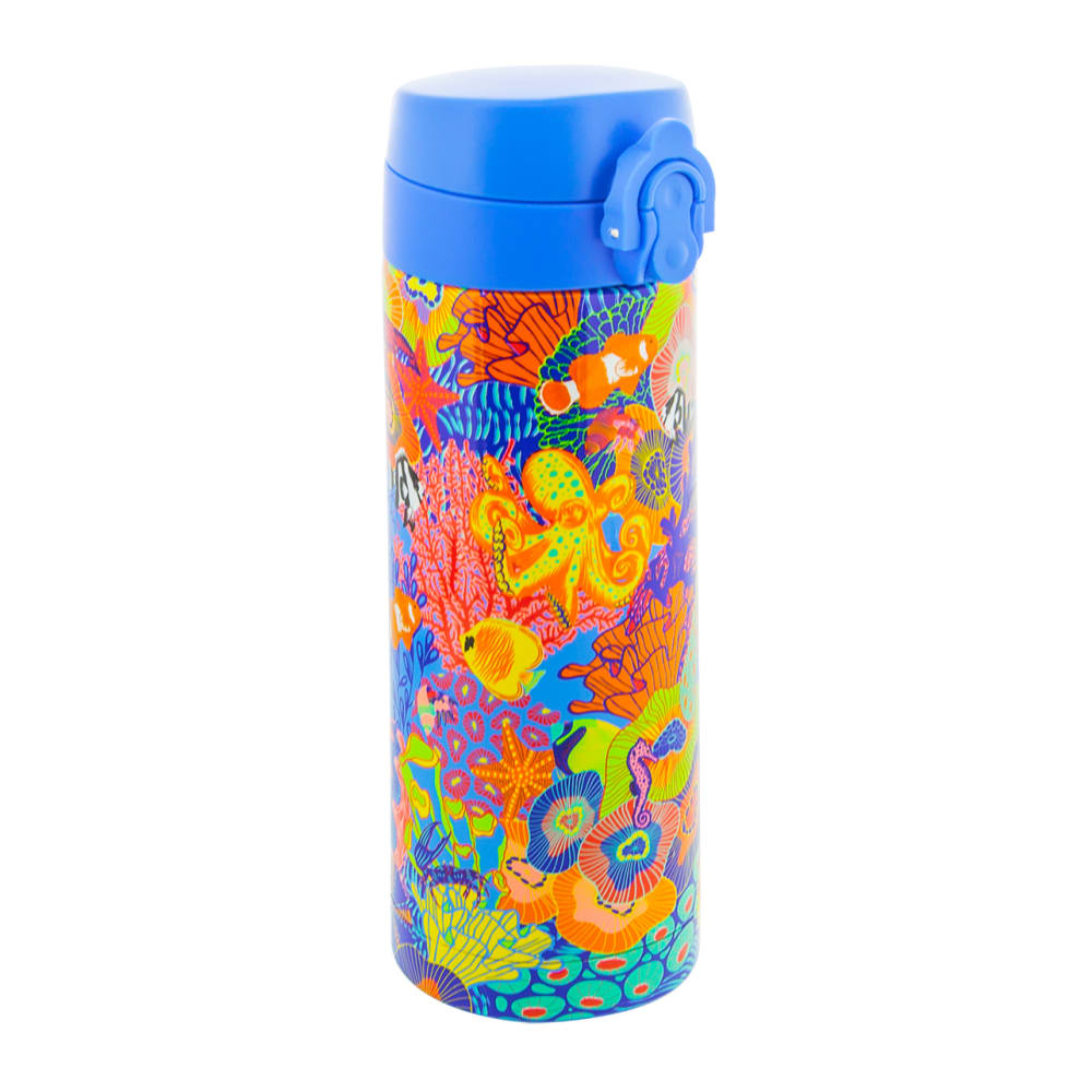 Mug isotherme 30 cl  bleu silicone 6 x 6 x 19 cm