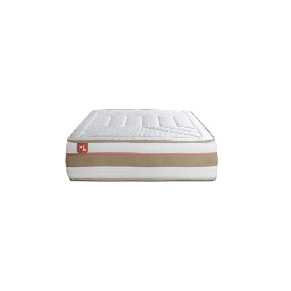 Matelas 90x200 Ressorts et mémoire de forme - Equilibré