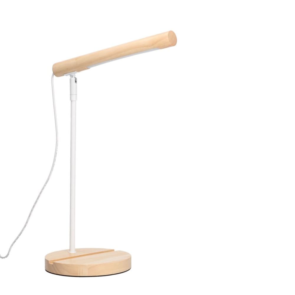 Lampe de bureau LED en bois 36x25x15