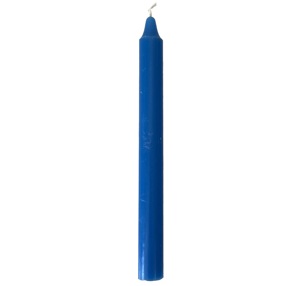 Mani Bhadra Bougie teintée dans la masse bleu - Cire