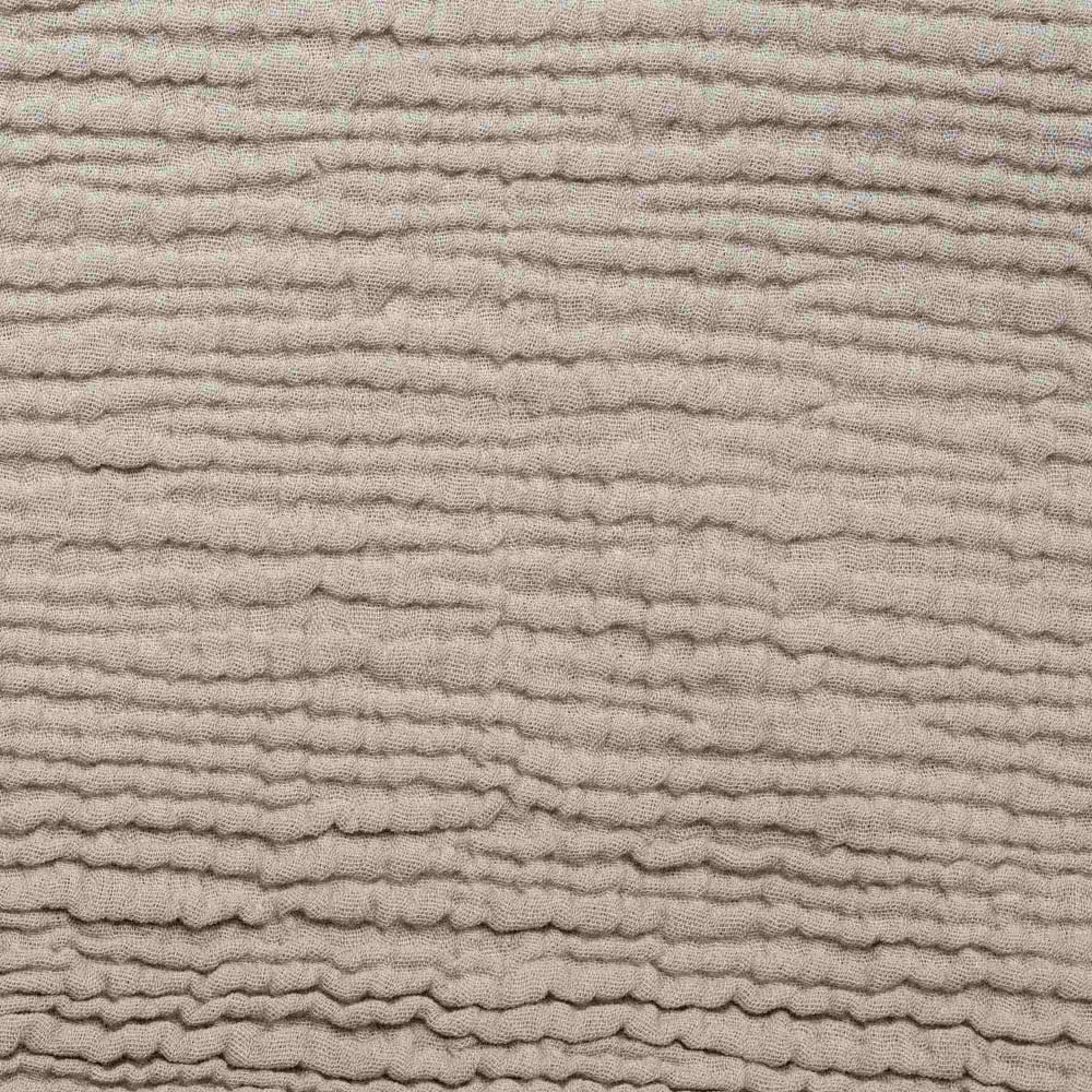 Drap housse gaze de coton grège 160X200X30 CM — vue 4