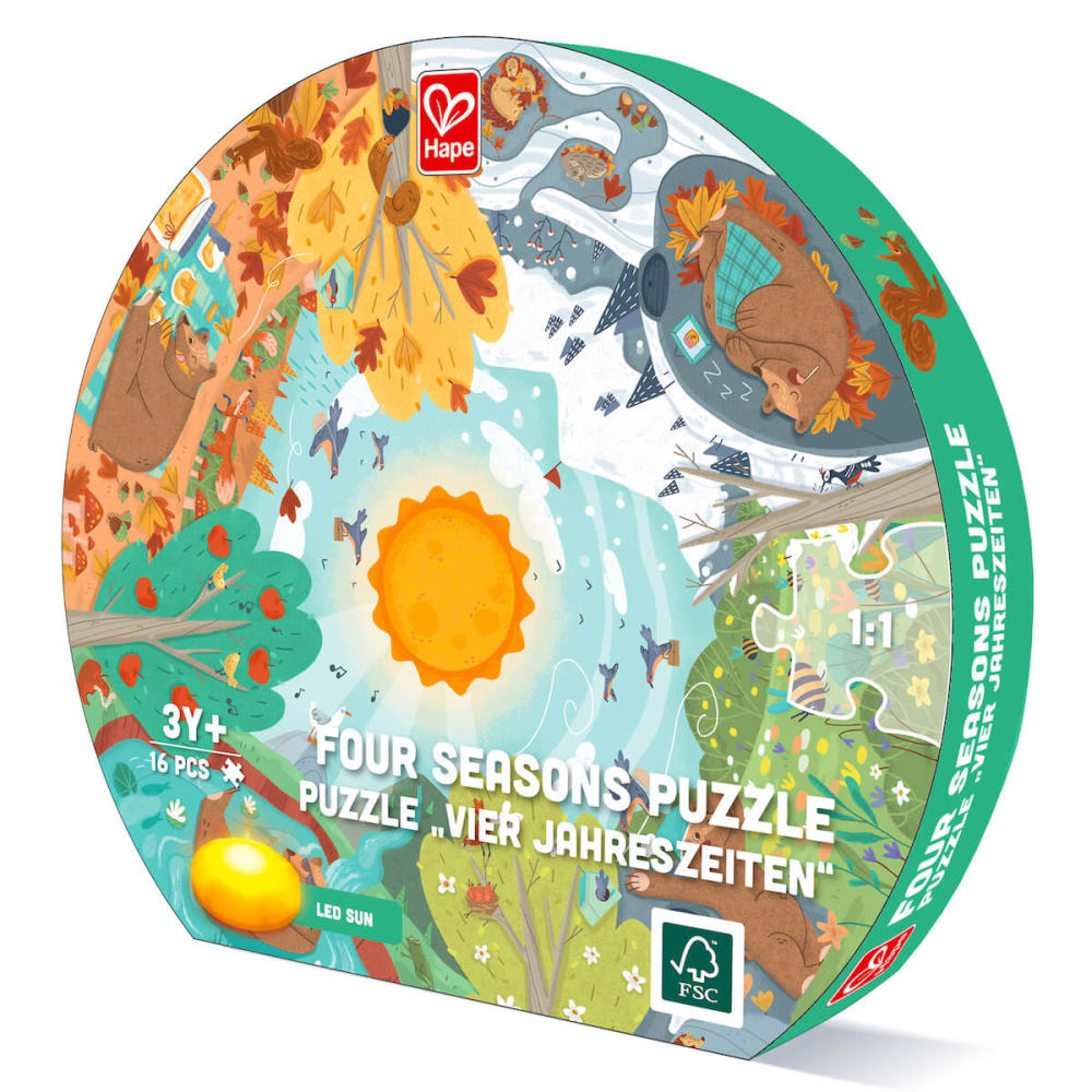 Puzzle circulaire 4 saisons - Maisons du Monde