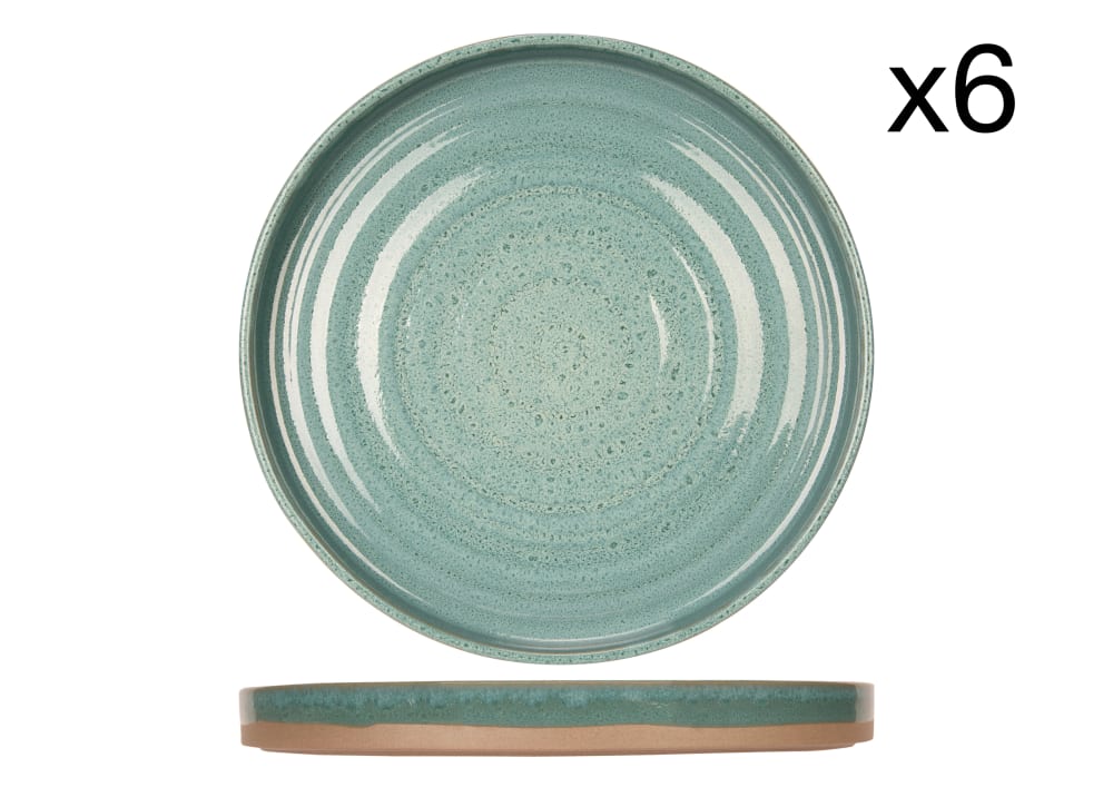 COSY & TRENDY Kollektion entworfen und gestaltet von der Keramikerin Charlotte Lannoy. Blau