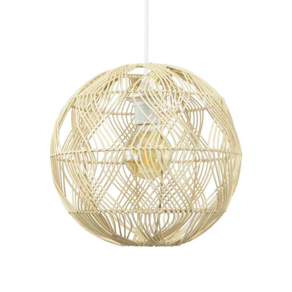 Suspension en rotin — vue 4