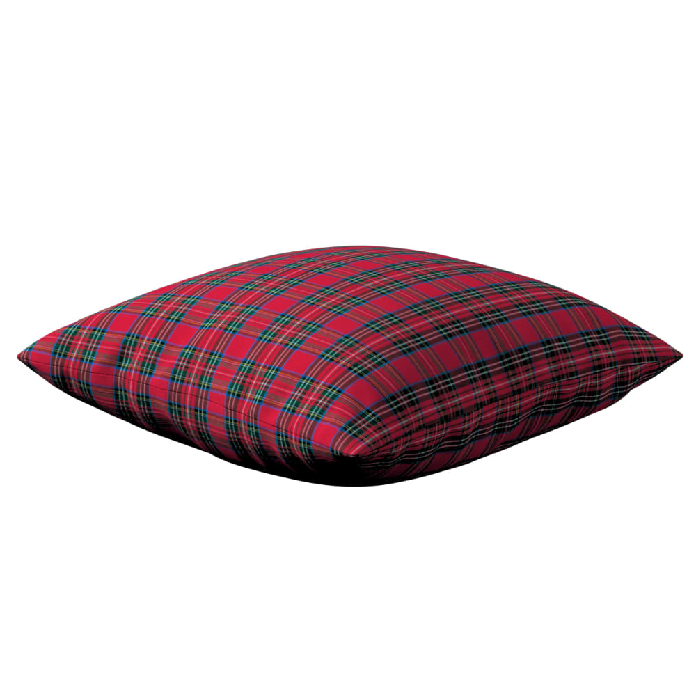 Kissenbezug karriert, rot und grün, 43x43 cm - Maisons Du Monde