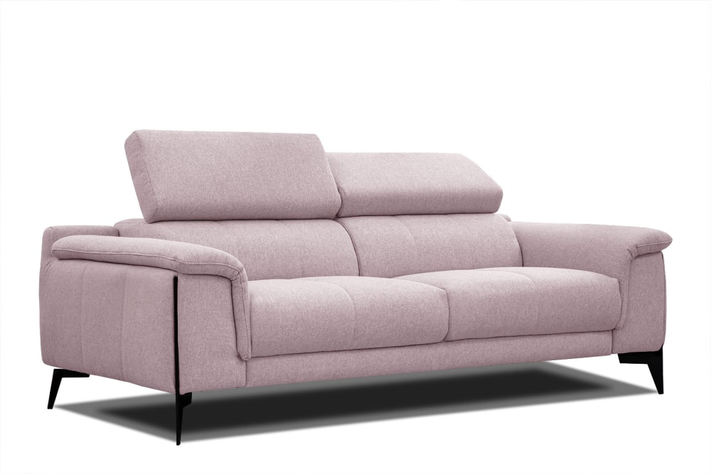 Canapé XXL droit 3 places - tissu
