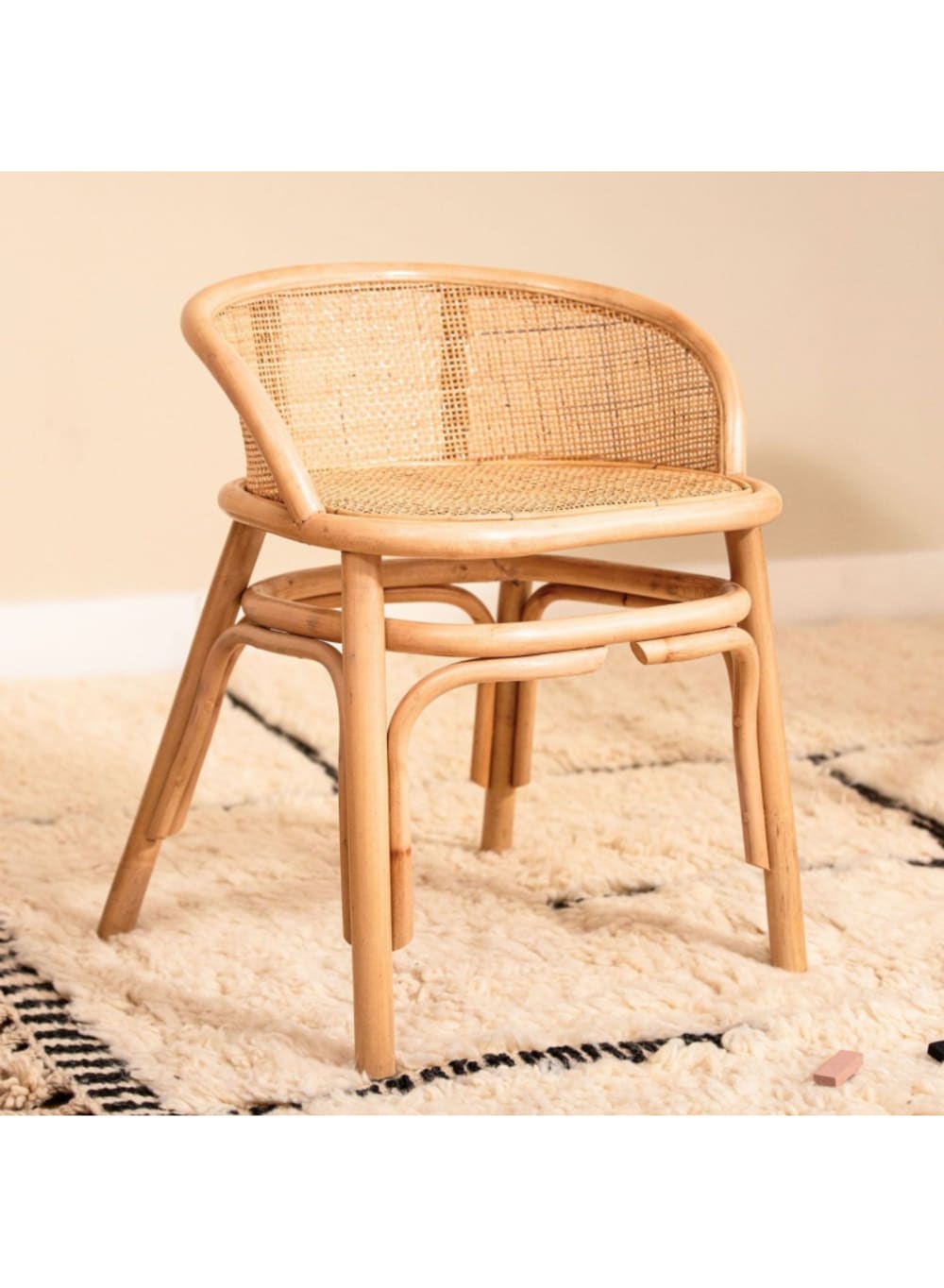Chaise junior rotin (Saudara Collections) - Image 1